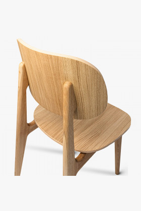 Celo dřevěná dubová židle , Jídelní židle- 1 2