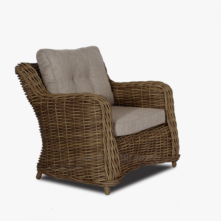 Ratanové záhradné sedenie hnedé, Barakaldo , Záhradné súpravy- 4