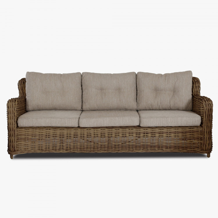 Ratanové záhradné sedenie hnedé, Barakaldo , Záhradné súpravy- 5