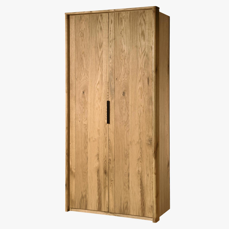 Dvojdverová šatníková skriňa dub, Texas 02 , Šatníky- 1
