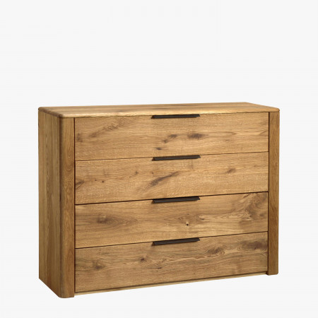 Zásuvková komoda z dubového masívu, Texas 44 , komody - 1