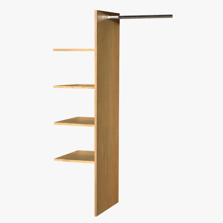 Polička s vešiakom na šatník texas 63 , kolekcia Texas - Spálňa- 1