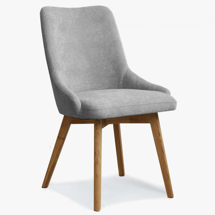 Dizajnová čalúnená stolička Lara , jedálenská stolička- 1