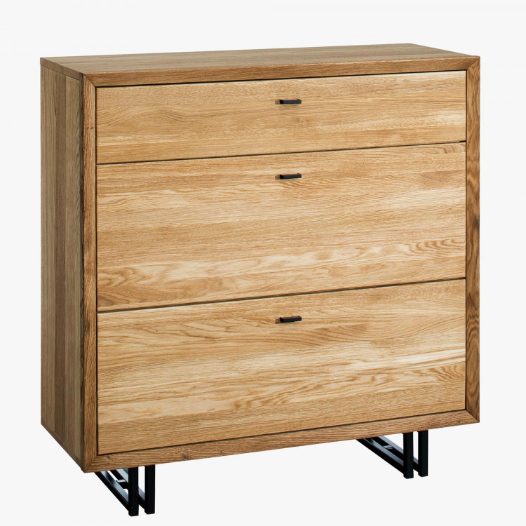 Dubový stojan na topánky na nohách, Vilo 10