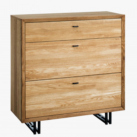 Dubový stojan na topánky na nohách, Vilo 10