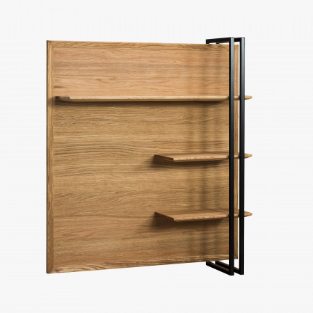 Nástenný závesný panel s policami, Vilo 40