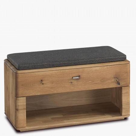 Skriňa na topánky do predsiene, dubový masív, typ Texas 60