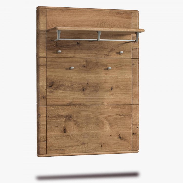 Závesný nástenný panel z masívneho dubového dreva, typ Texas 40