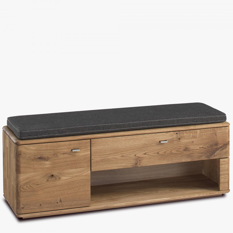 Masívna dubová lavica do predsiene, typ Texas 61