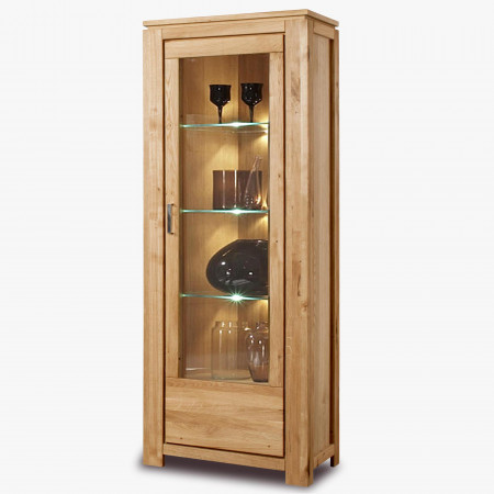 Luxusní vitrina dub, New Line 11
