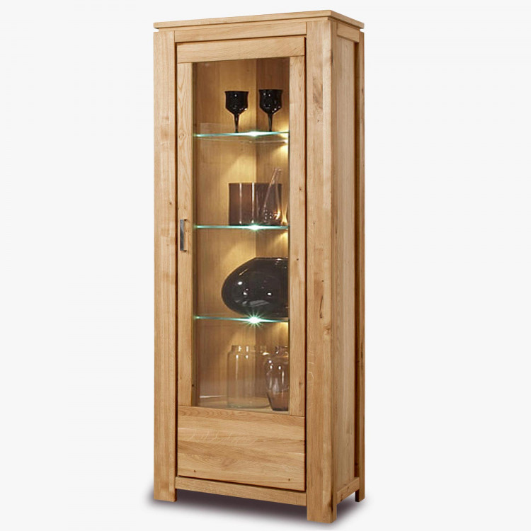 Luxusná vitrína z dubového dreva, New Line 11