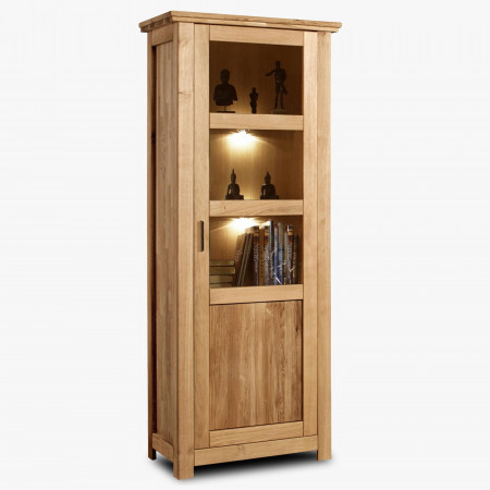 Jednodverová dubová vitrína, Alexandra 11 , Vitríny- 4