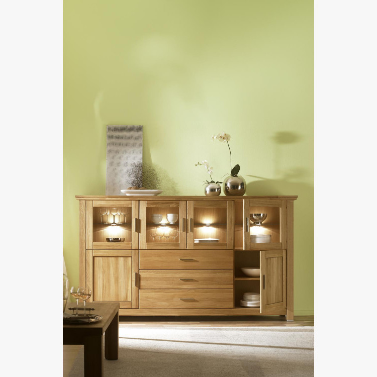 Veľká dubová komoda do obývačky, Alexandra 48 , Komody - 3