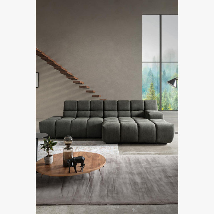 Moderní rohová sedačka pravá - modulární , Sedačky- 2