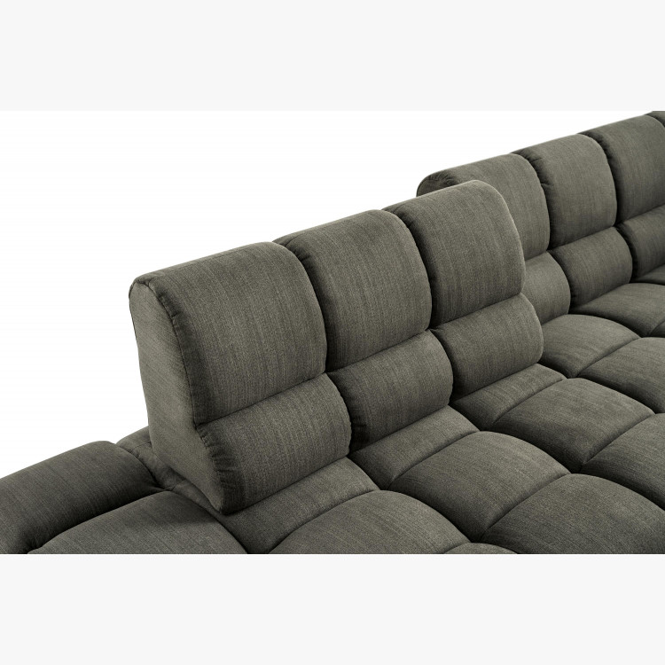 Moderní rohová sedačka levá - modulární , Sedačky- 5