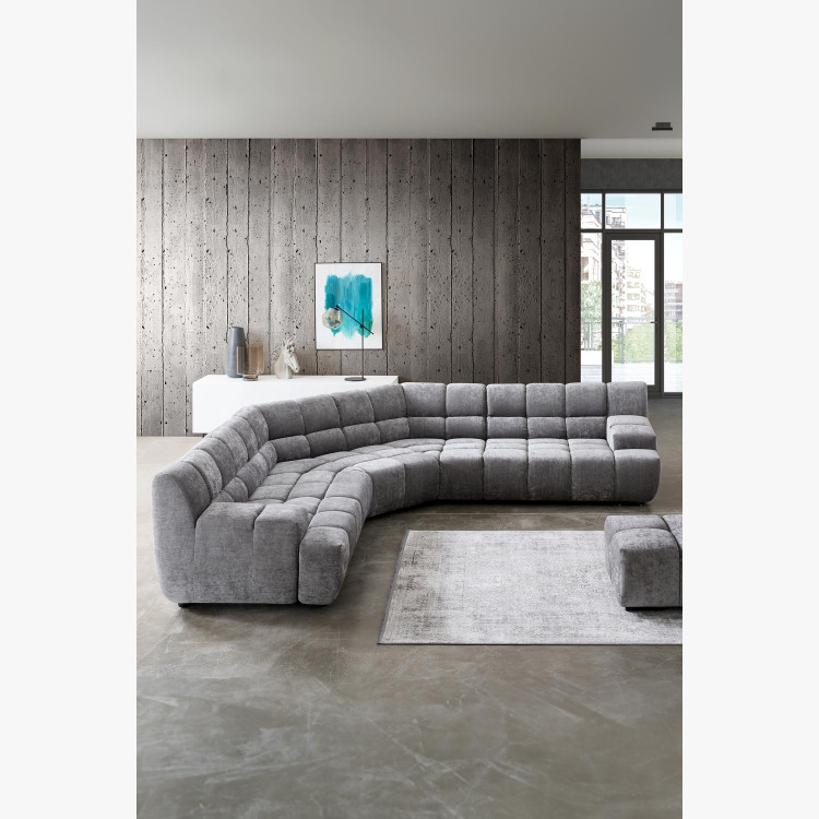 Moderní rohová sedačka levá - modulární , Sedačky- 2