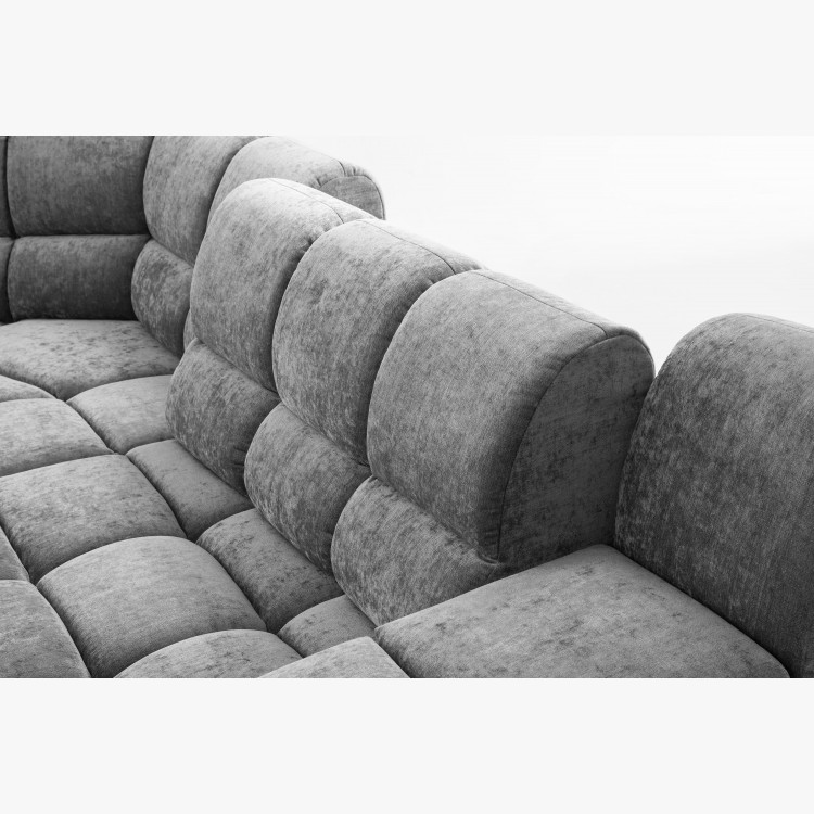 Moderní rohová sedačka levá - modulární , Sedačky- 3