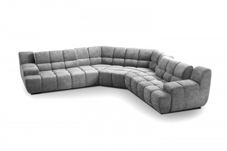 Moderní rohová sedačka levá - modulární , Sedačky- 6