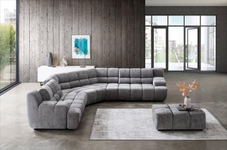 Moderní rohová sedačka levá - modulární , Sedačky- 9