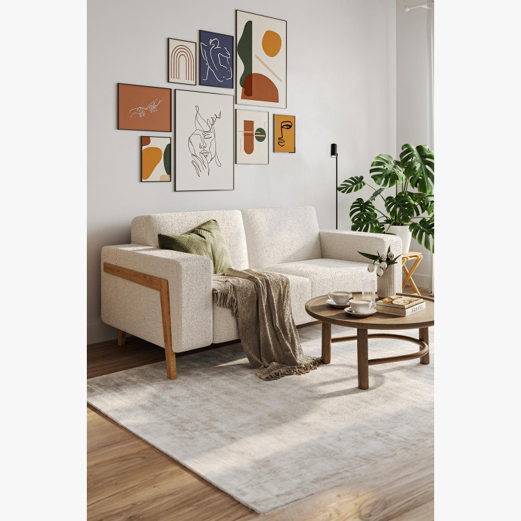 Sedačka pro tri ve skandinávském stylu , Obývák- 2