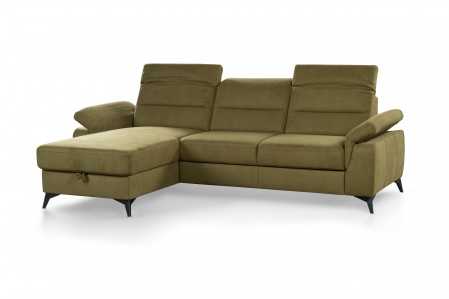 Rohová sedačka do bytů s funkcemi, roh v levo , Rohové sedačky- 5