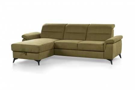 Rohová sedačka do bytů s funkcemi, roh v levo , Rohové sedačky- 8