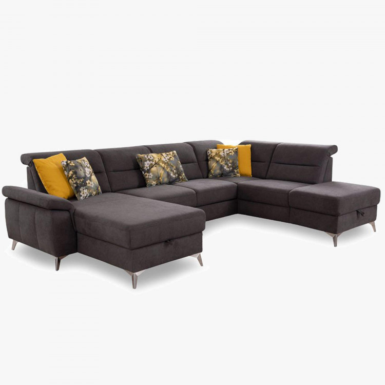 Sedačka ve tvaru u na nožičkách, Prava , Sedačky- 1