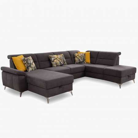 Sedačka ve tvaru u na nožičkách, Prava , Sedačky- 1