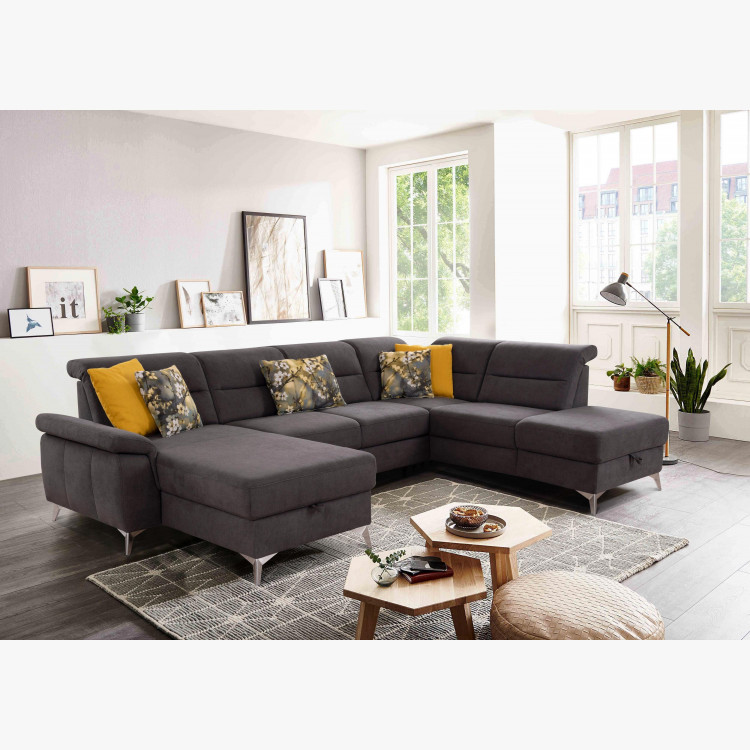 Sedačka ve tvaru u na nožičkách, Prava , Sedačky- 3