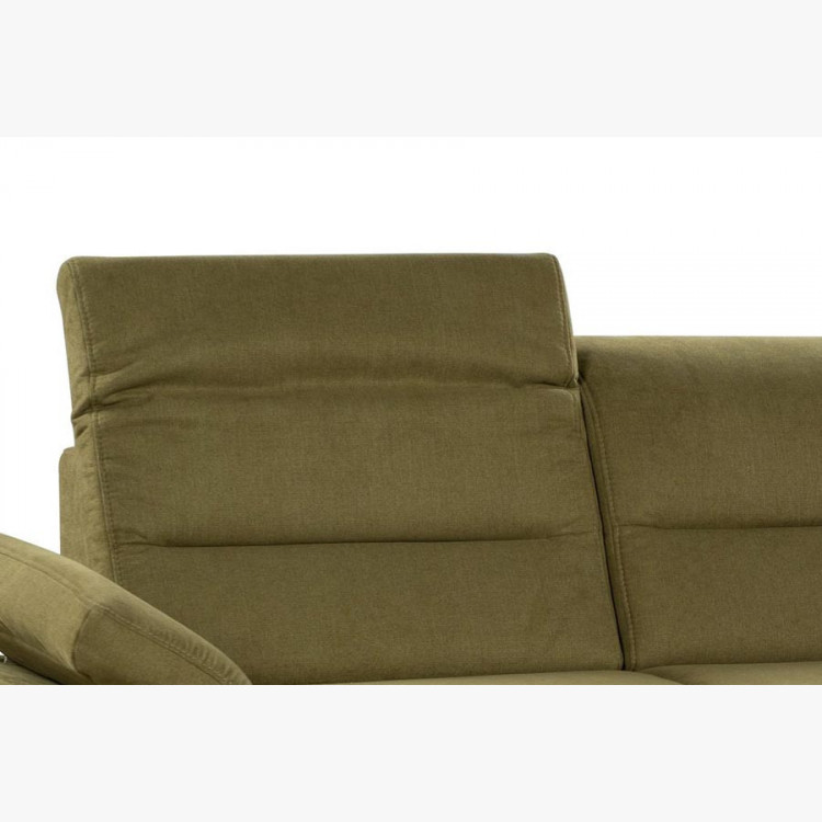 Sedačka ve tvaru u na nožičkách, leva , Sedačky- 6