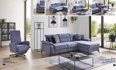 Sedačka s funkcí relaxu roh v pravo , Rohové sedačky- 7