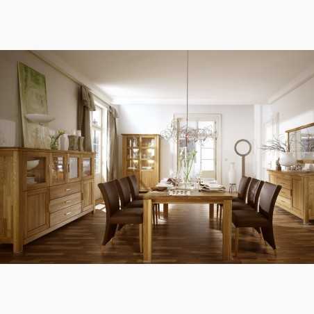 Masivní jídelní stůl dubový, Alexandra 210 x 100 , Jídelní stoly- 5