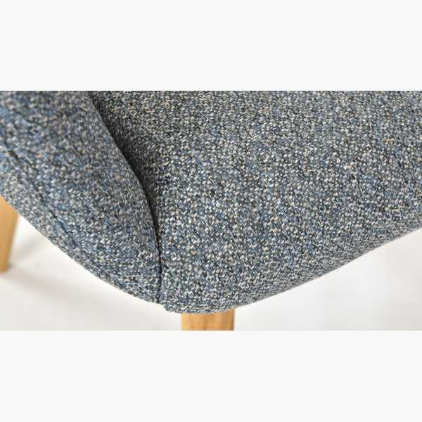 Designová židle s područkami, Sky tmavě šedá - zatial nezapinat , Jídelní židle- 6