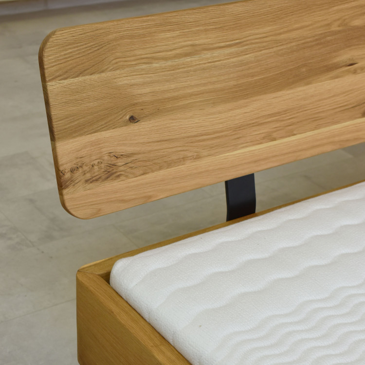 Jednolůžková postel z masivu dub 90 x 200 cm , Jednolůžkové postele- 7