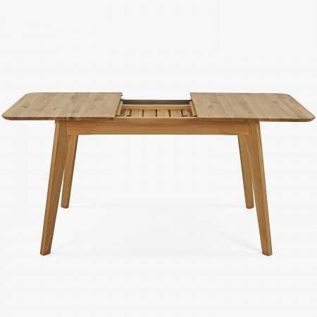 Rozkládací stůl z masívu 120 x 80 , Jídelní stoly- 6