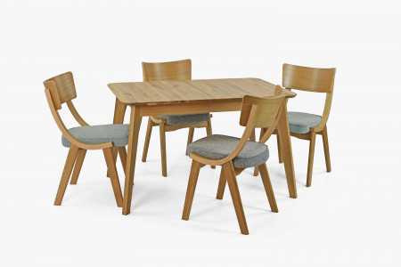 Rozkládací stůl z masívu 120 x 80 , Jídelní stoly- 12