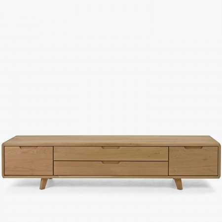 Televizní komoda , masiv dub bílý na nožičkách , TV stolky, Tv Komody- 7