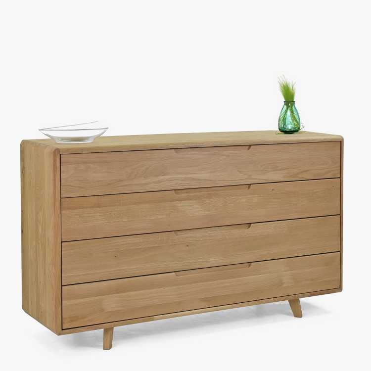 Komoda dub bílý do ložnice se šuplíky. , Komody- 1