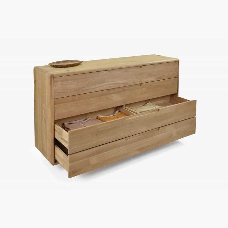 Komoda dub bílý do ložnice se šuplíky. , Komody- 5