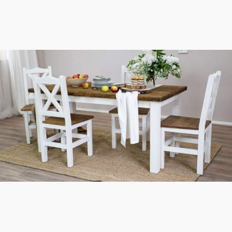 Jedálenský stôl provence + stoličky