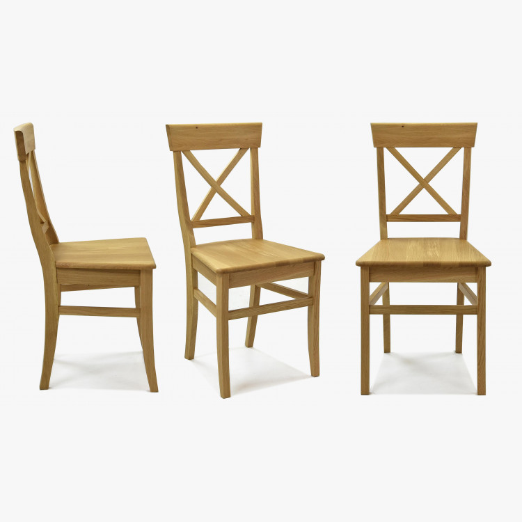 Jídelní set dubový masiv pro 6 lidí , Jídelní sety- 13