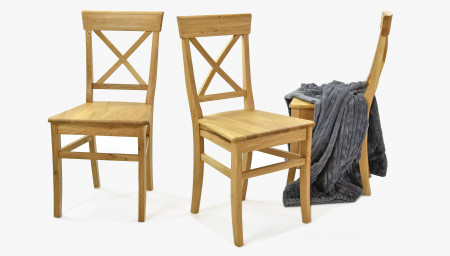 Jídelní set dubový masiv pro 6 lidí , Jídelní sety- 14