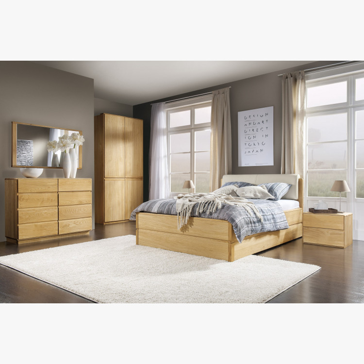 Postel 90 cm s úložným prostorem manželská , Helsinki Olej , Jednolůžkové postele- 5