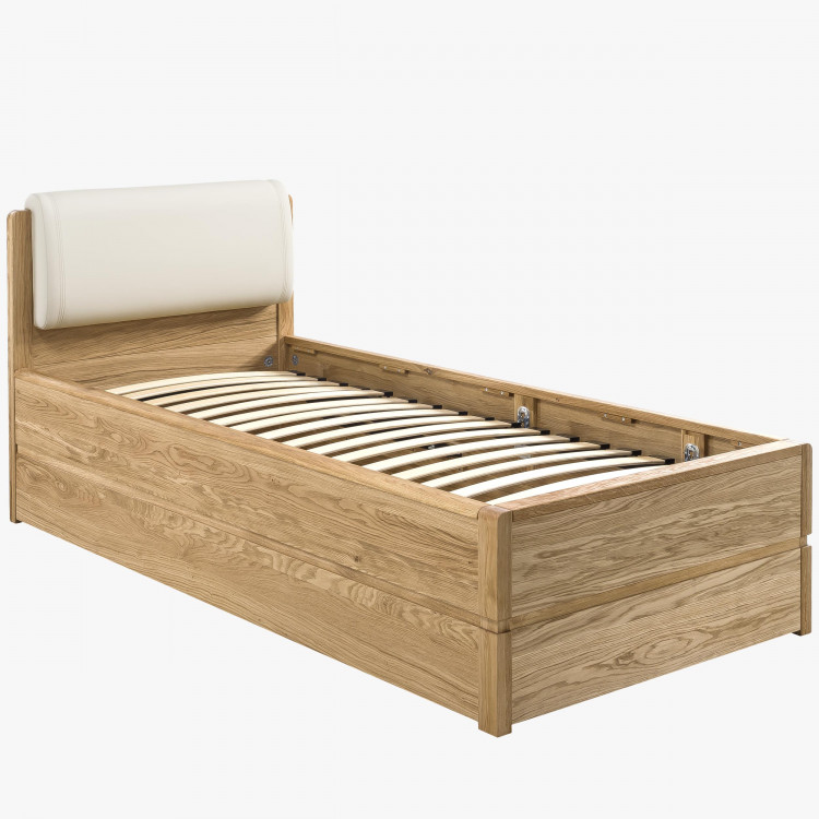 Postel 90 cm s úložným prostorem manželská , Helsinki Olej , Jednolůžkové postele- 2