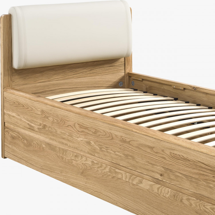 Postel 90 cm s úložným prostorem manželská , Helsinki Olej , Jednolůžkové postele- 3