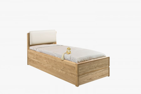 Postel 90 cm s úložným prostorem manželská , Helsinki Olej , Jednolůžkové postele- 9