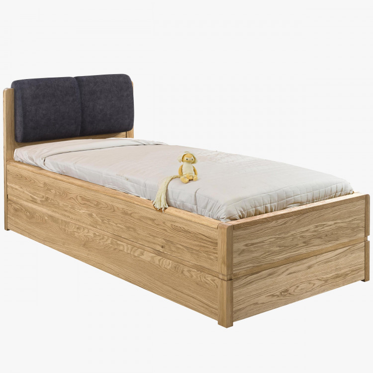 Postel 90 cm s úložným prostorem manželská , Helsinki Olej , Jednolůžkové postele- 1