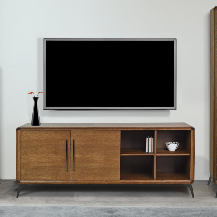 Nábytek do obývacího pokoje barva ořech , Obývací stěny- 13