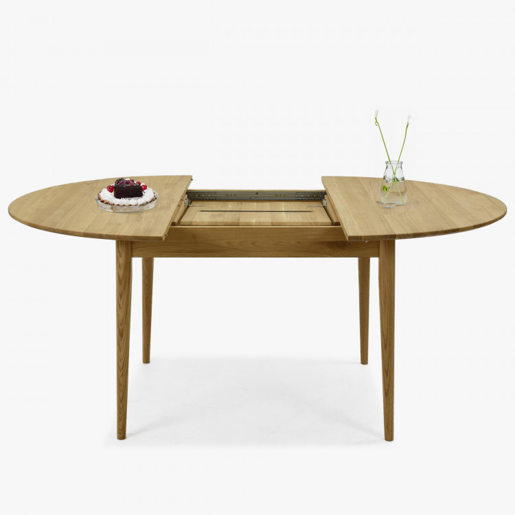 Dřevěný kulatý  stůl ze dřeva dub Ø 120 CM , Jídelní stoly- 2