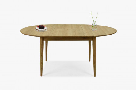 Dřevěný kulatý  stůl ze dřeva dub Ø 120 CM , Jídelní stoly- 7